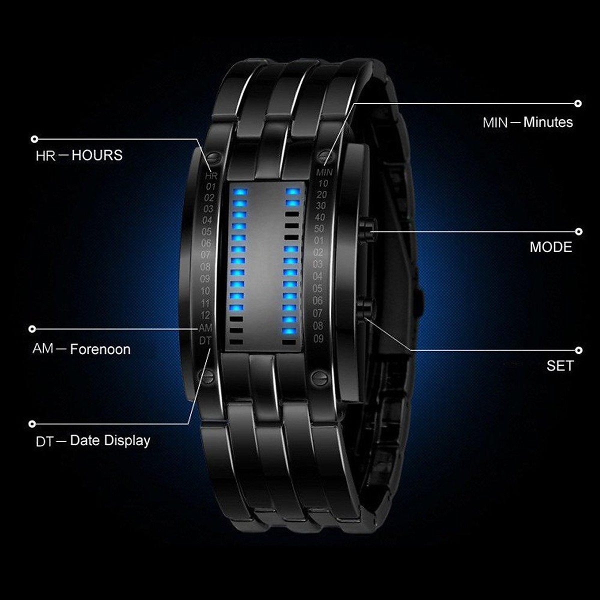 binary matrix watch