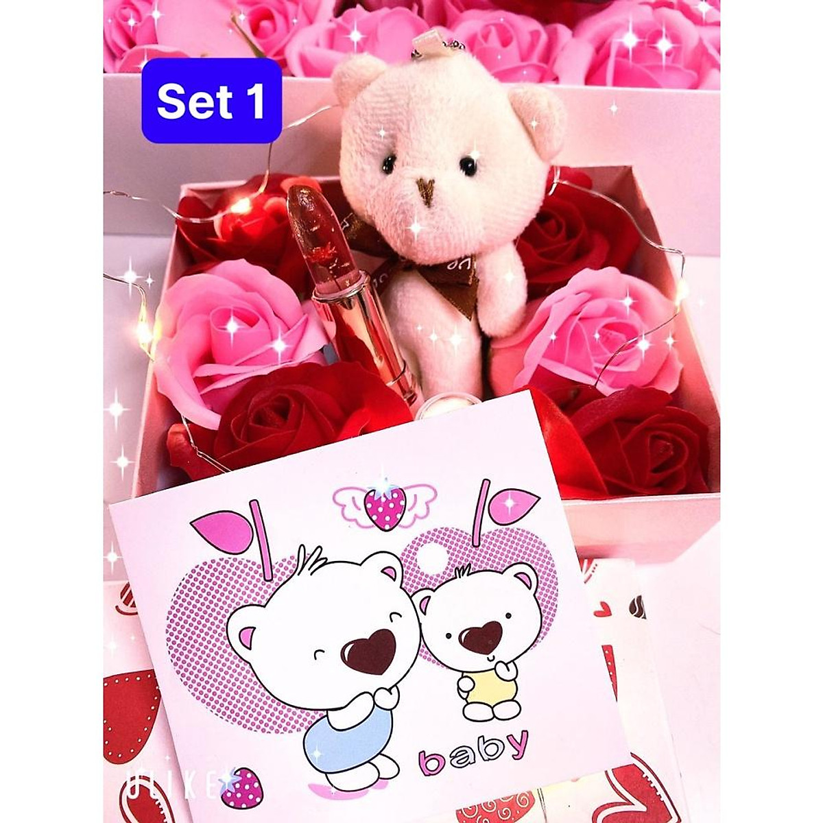 Set Quà Tặng 8/3, 14/2, valentine, quốc tế phụ nữ cho người yêu và