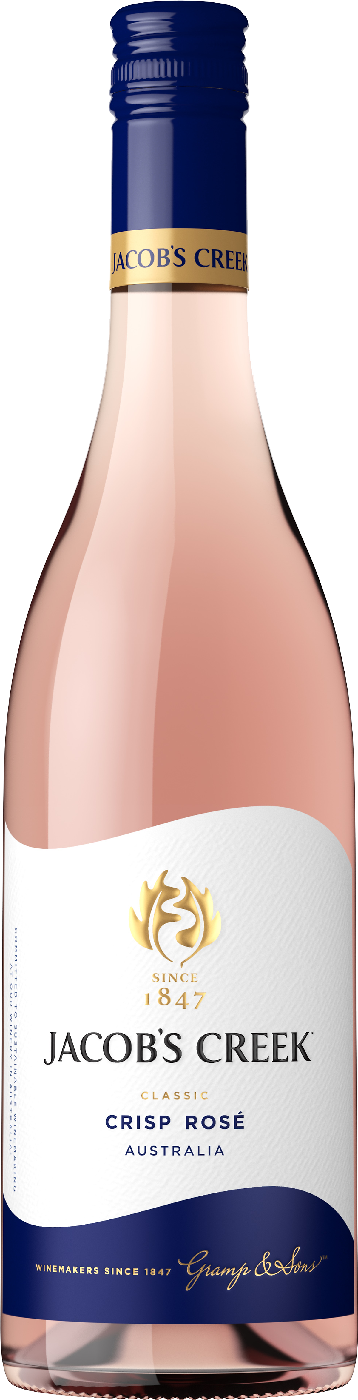 {Freeship 50K} Rượu vang hồng Jacob's Creek Classic Crisp Rosé 750ml 11% - 13.0% - Không hộp
