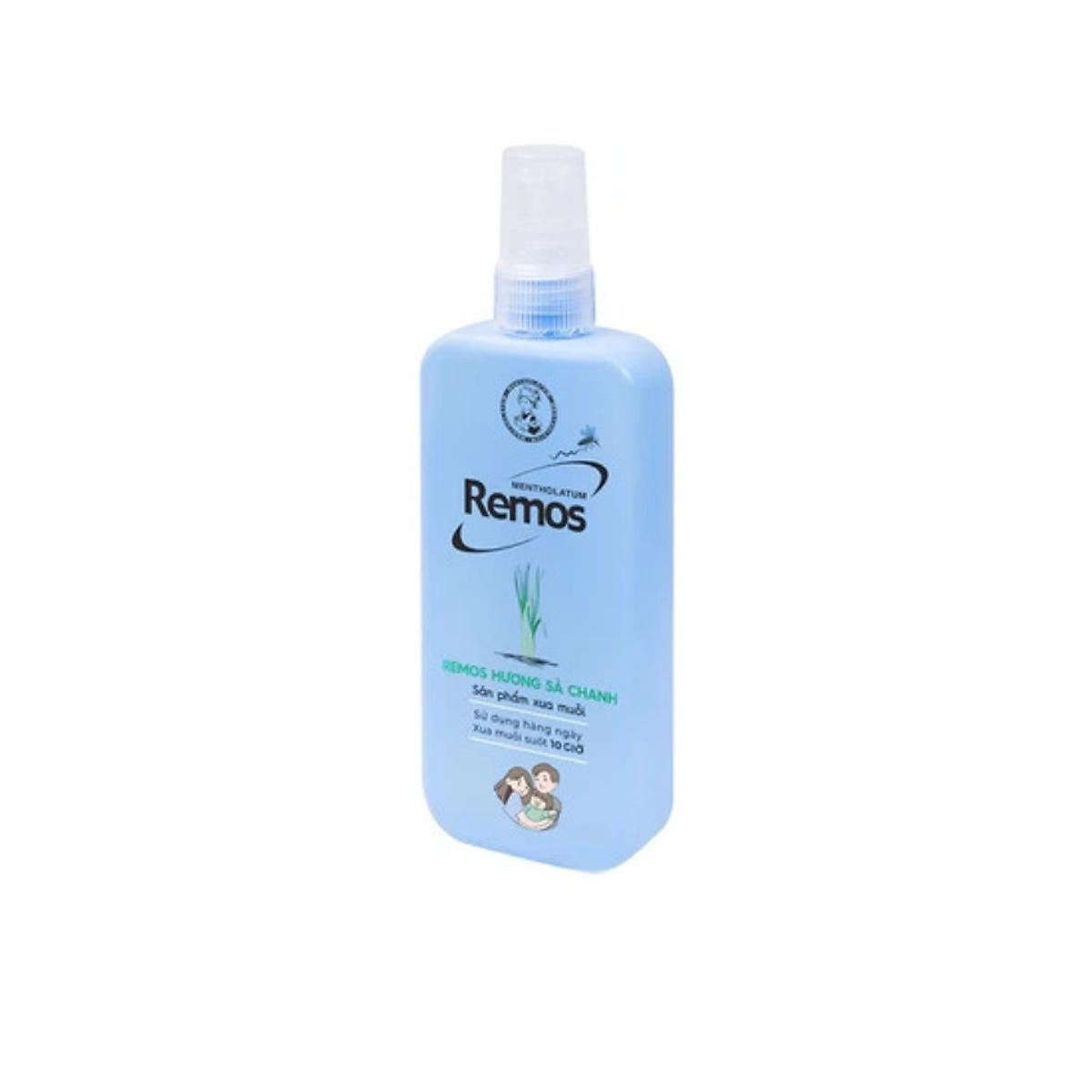 Xịt chống muỗi Rohto Mentholatum Remos Hương Sả Chanh 150ml