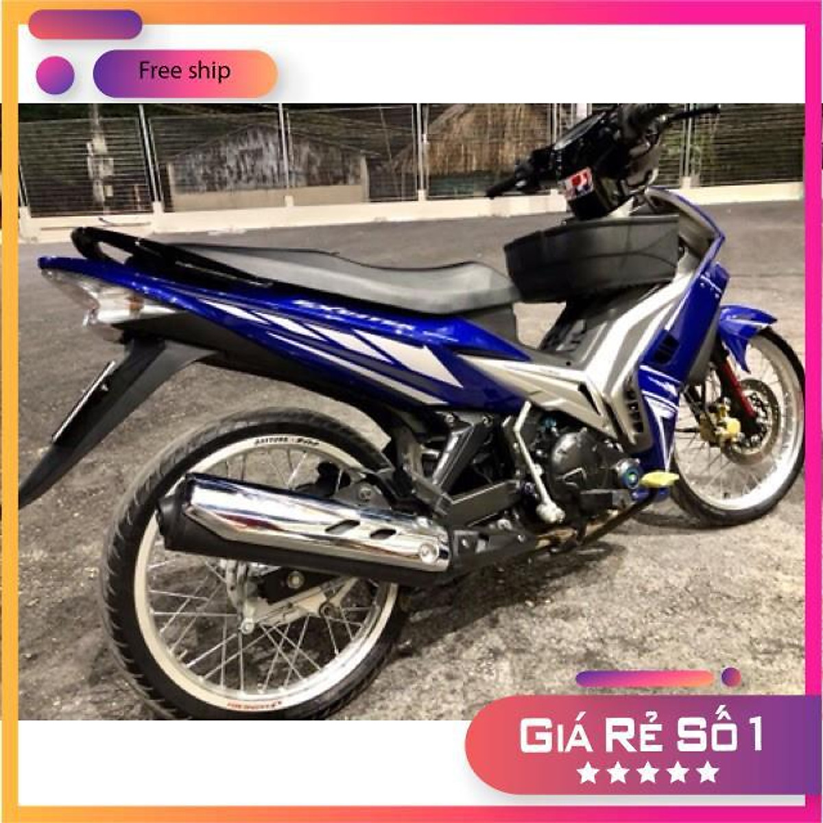 Tìm hiểu nhiều hơn 85 exciter 2010 gp tuyệt vời nhất 44 Tem gp exciter 2010 đen xanh trắng 135 Nguyễn Decal Chuyên Dán Keo Xe Design Tem Xe Decal Tem Xe Nguyễn Decal