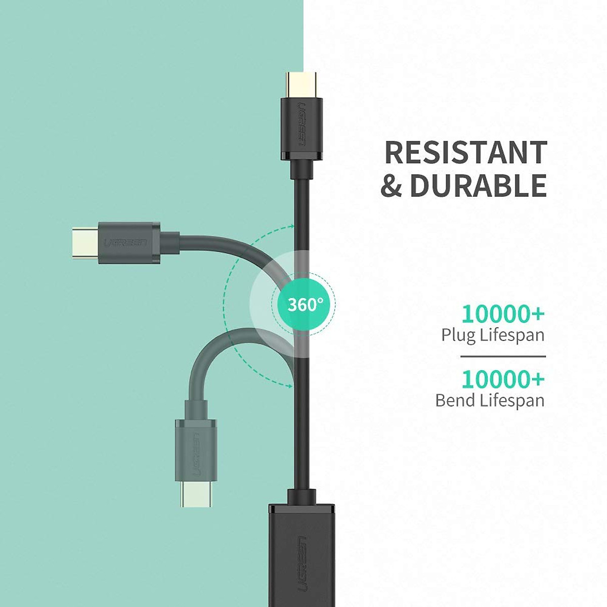 Cáp OTG USB Type C to USB 3.0 Ugreen 30701 - Hàng chính hãng