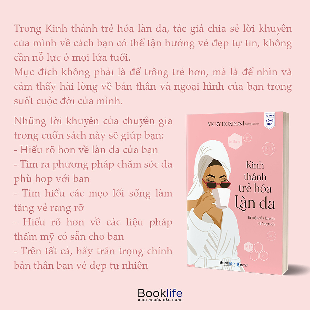 Kinh thánh trẻ hóa làn da - Vicky Dondos