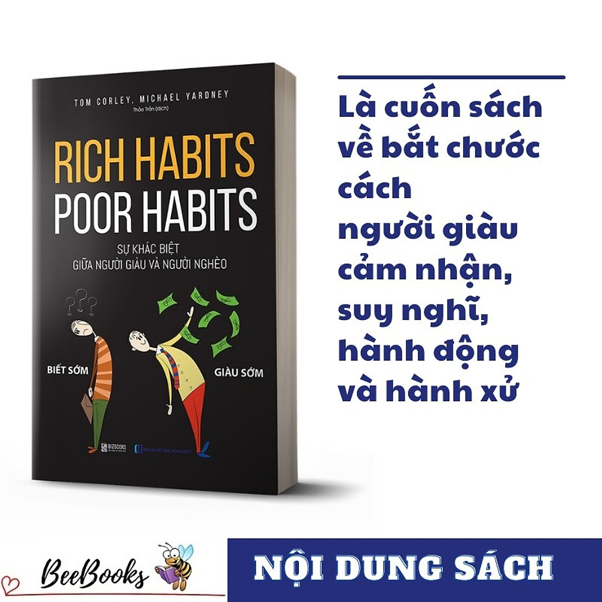 #1 BestSeller- Rich Habits, Poor Habits: Sự Khách Biệt Giữa Người Giàu Và Người Nghèo (Tặng Kèm BookMark)- Biết Sớm Giàu Sớm