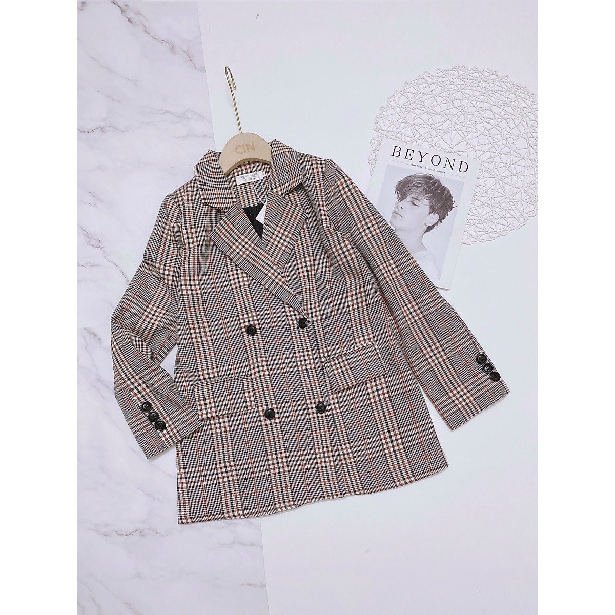 Tổng hợp top 5 áo khoác giả vest nữ Hàn Quốc đẹp nhất 2021