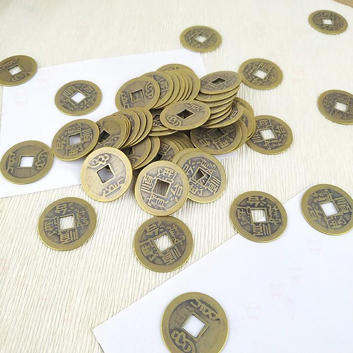Combo 5 - 10 - 20 đồng xu cổ phong thủy size nhỏ