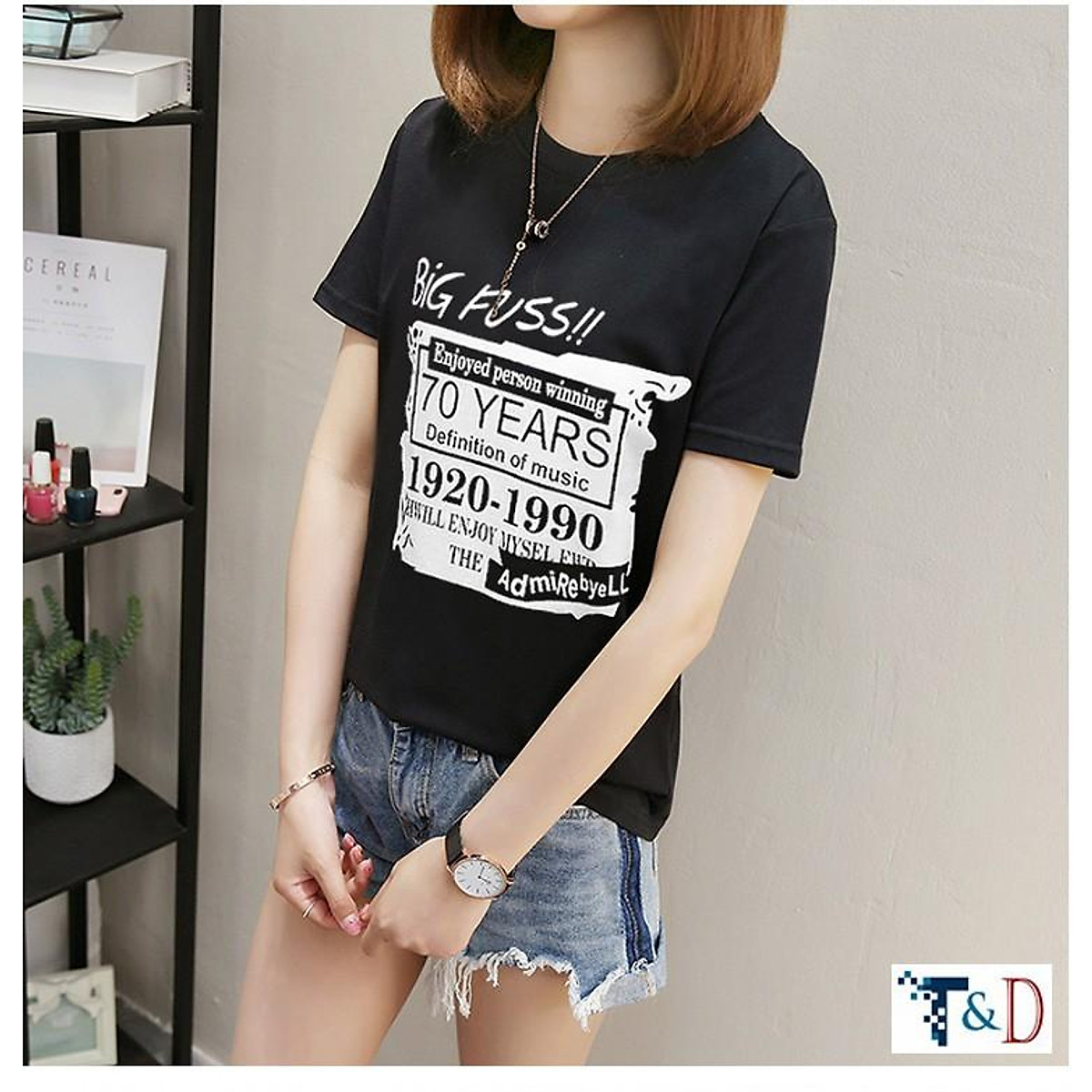 ÁO THUN NỮ BIG FUSS NĂNG ĐỘNG
