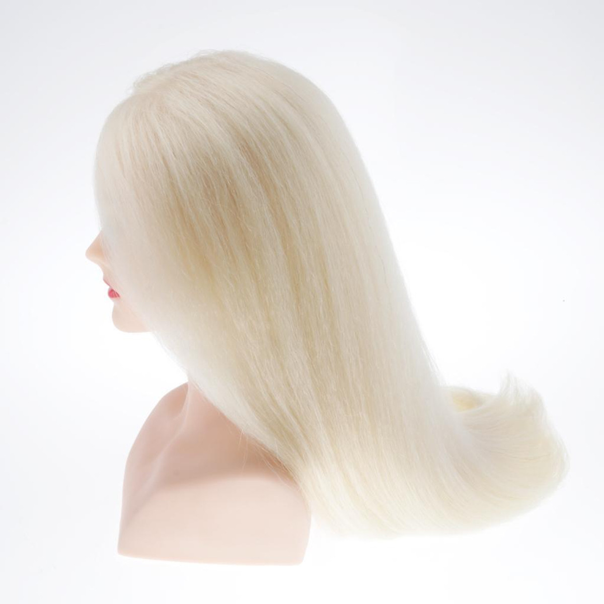 Styling Mannequin Head Salon Training Manikin Head 27'' Beige - Dành cho tóc Styling Mannequin Head Salon Training Manikin Head 27'' Beige - Dành cho tóc