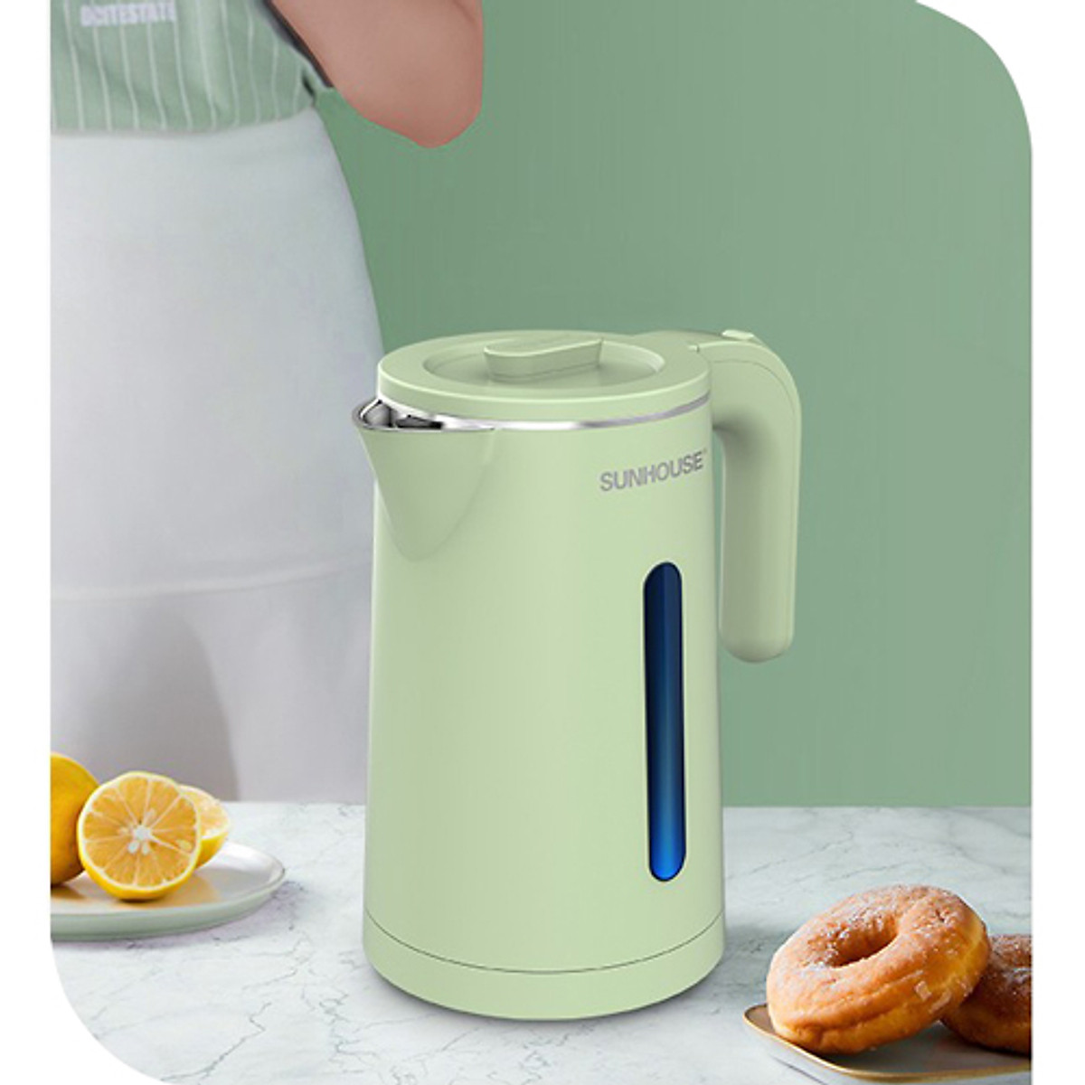 Bình đun siêu tốc Sunhouse 1.8 lít SHD1353 - Hàng chính hãng