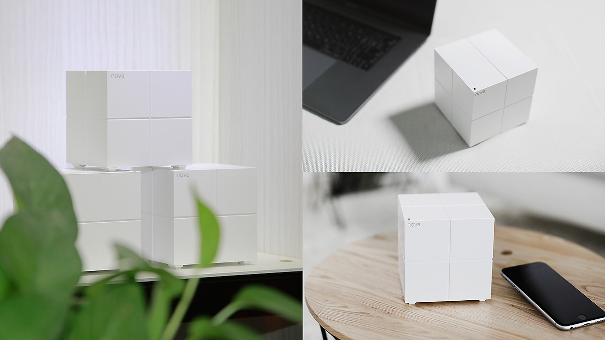 Bộ 3 Thiết Bị Router Wifi Tenda NOVA MW6 - Hàng Nhập Khẩu