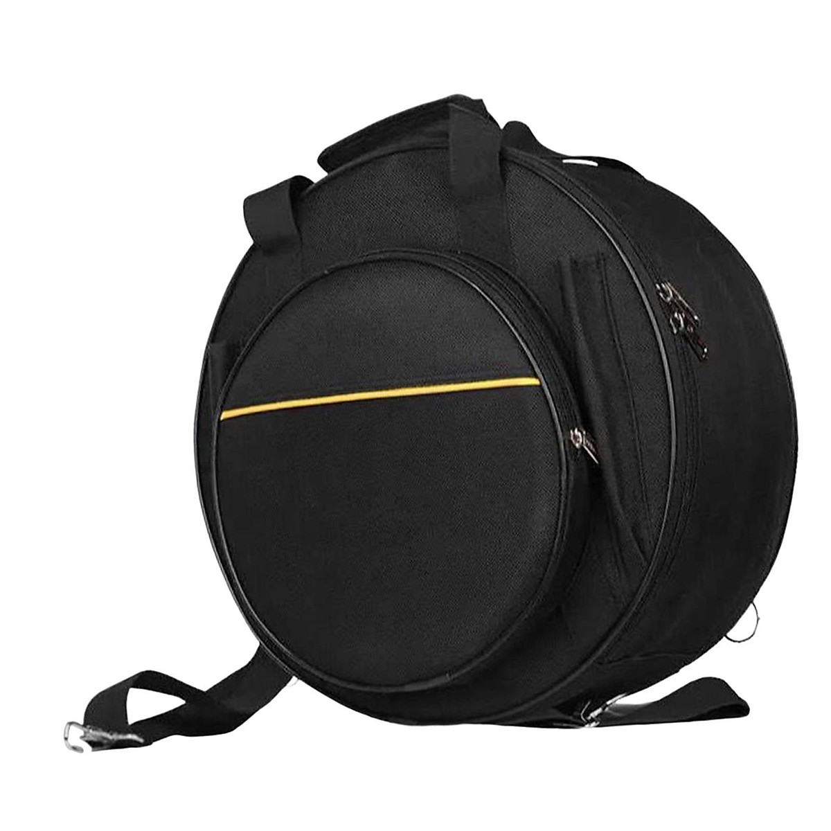 Borsa Per Djembe E Tamburi Africani - In Tessuto Oxford Impermeabile, 40x24 Cm, Con Cinghia, Colore Nero