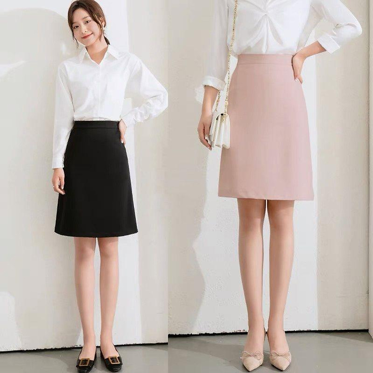 TOP 15 Cách phối đồ với chân váy chữ A cực xinh duyên dáng  Natoli
