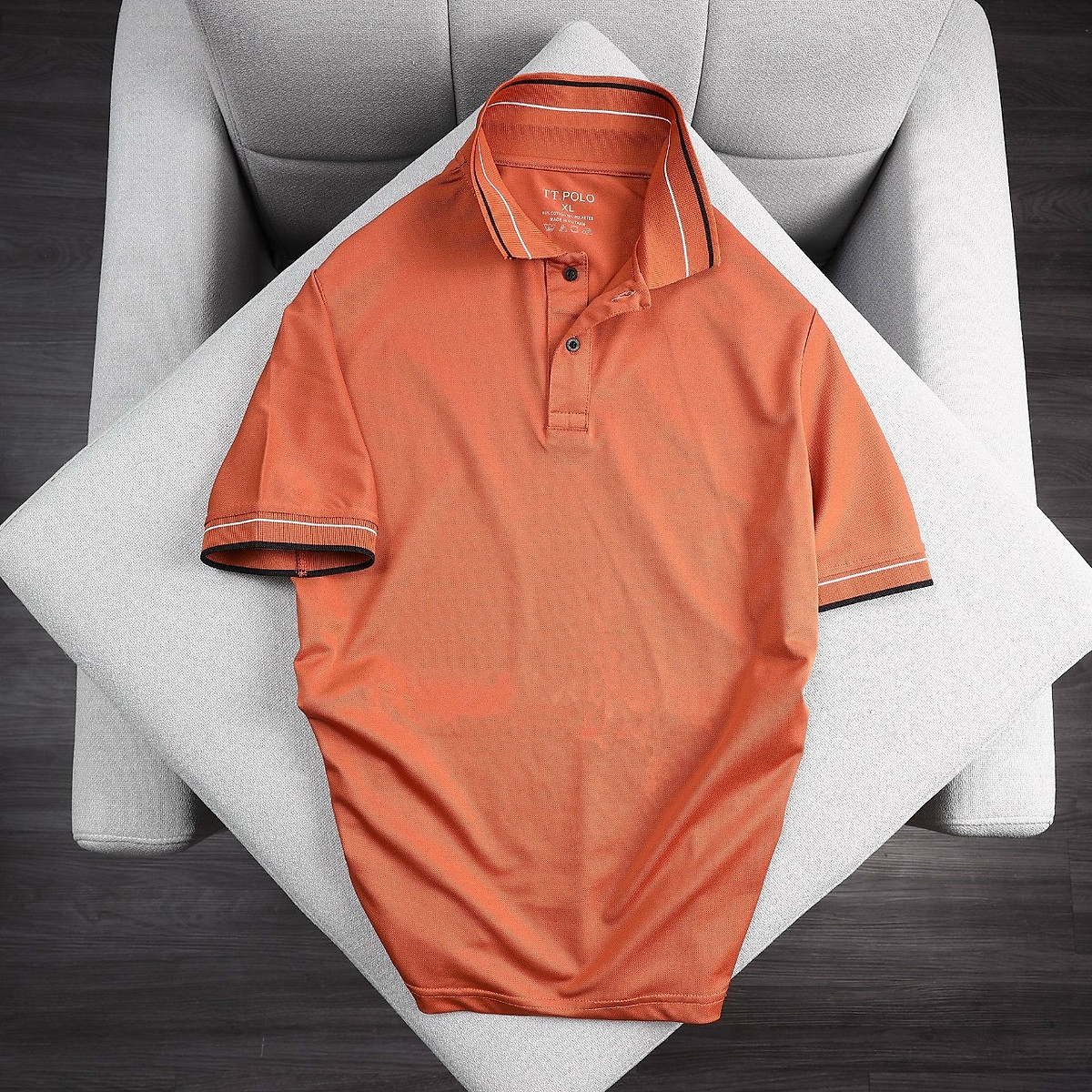 Áo thun Polo nam cổ bẻ vải Cotton cá sấu, xuất xịn chuẩn form, sang trọng, thanh lịch - OneZ Áo Thun Polo Nam Cổ Bẻ Vải Cotton Cá Sấu, Xuất Xịn Chuẩn Form, Sang Trọng, Thanh Lịch - Onez