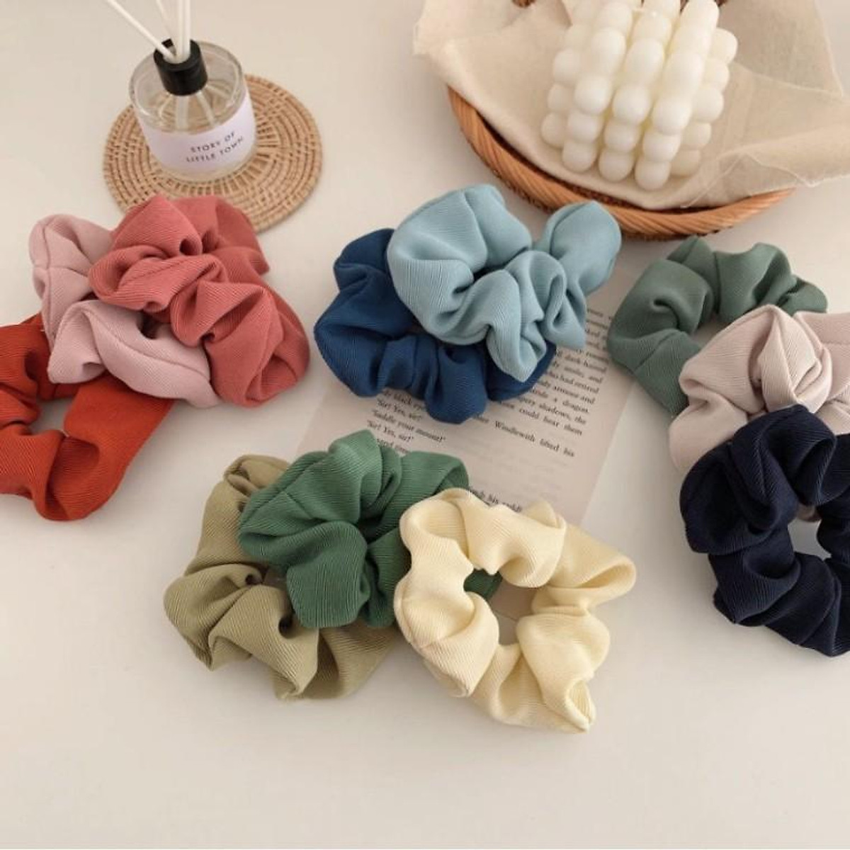 Mua Dây Buộc Tóc Cột Tóc Scrunchies Hoa Quả Nhiều Màu Yeep #48 Mua Dây Buộc Tóc Cột Tóc Scrunchies Hoa Quả Nhiều Màu Yeep