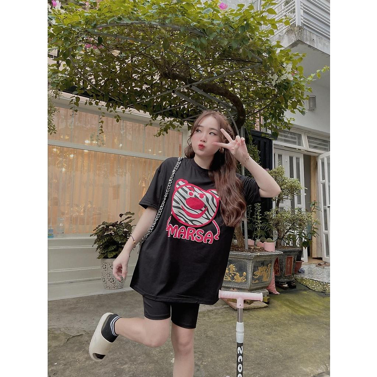 (Mua Lẻ hoặc Bộ) Áo Thun Phom Rộng/ Quần Thun Ôm Legging Ngố - BT FASHON (SE13)