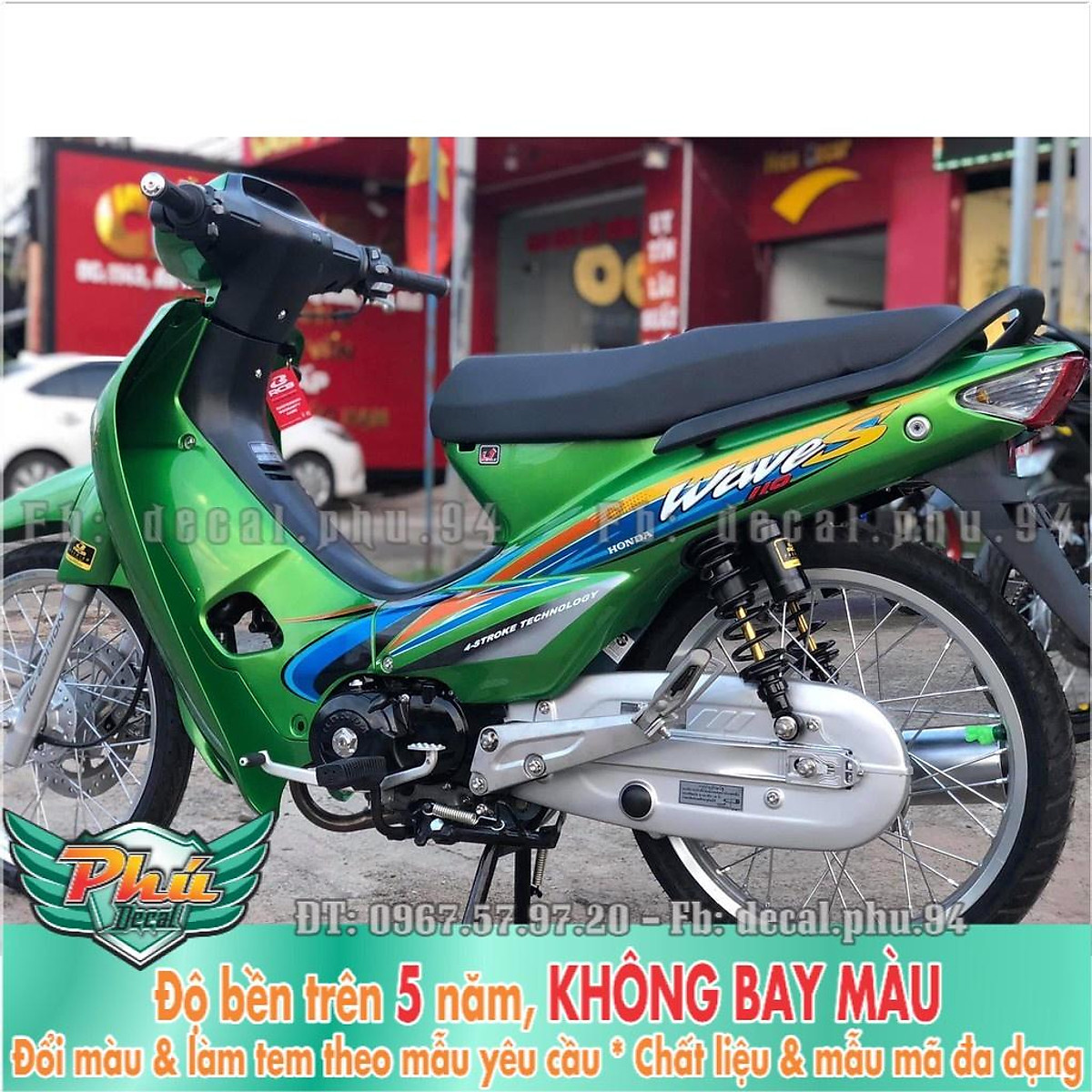 Tem Wave Xanh Lá Mẫu Mới 2017 Đẹp Đến Ma Mị