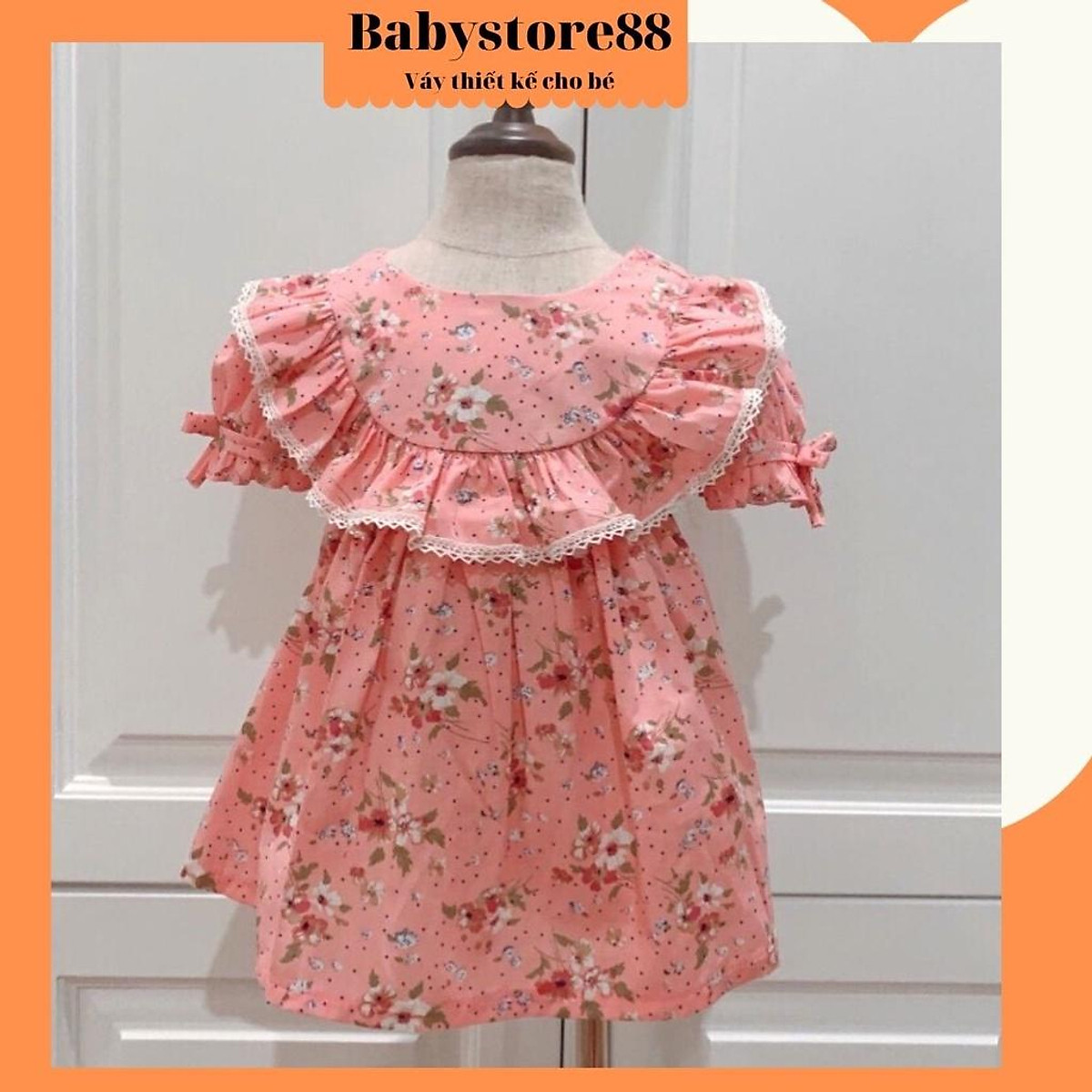 Mua Đầm cho bé gái sơ sinh, 0,1,2,3,4,5,6,7,8 tuổi Babystore88 ...