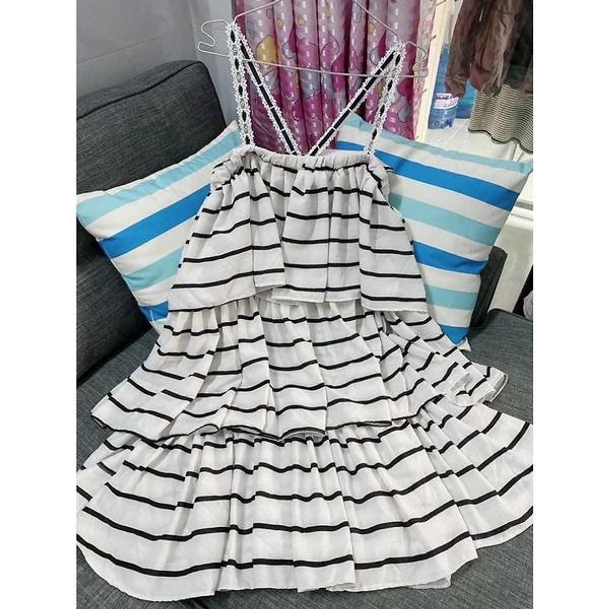 ĐẦM YẾM SỌC BÈO TẦNG NƠ SALE