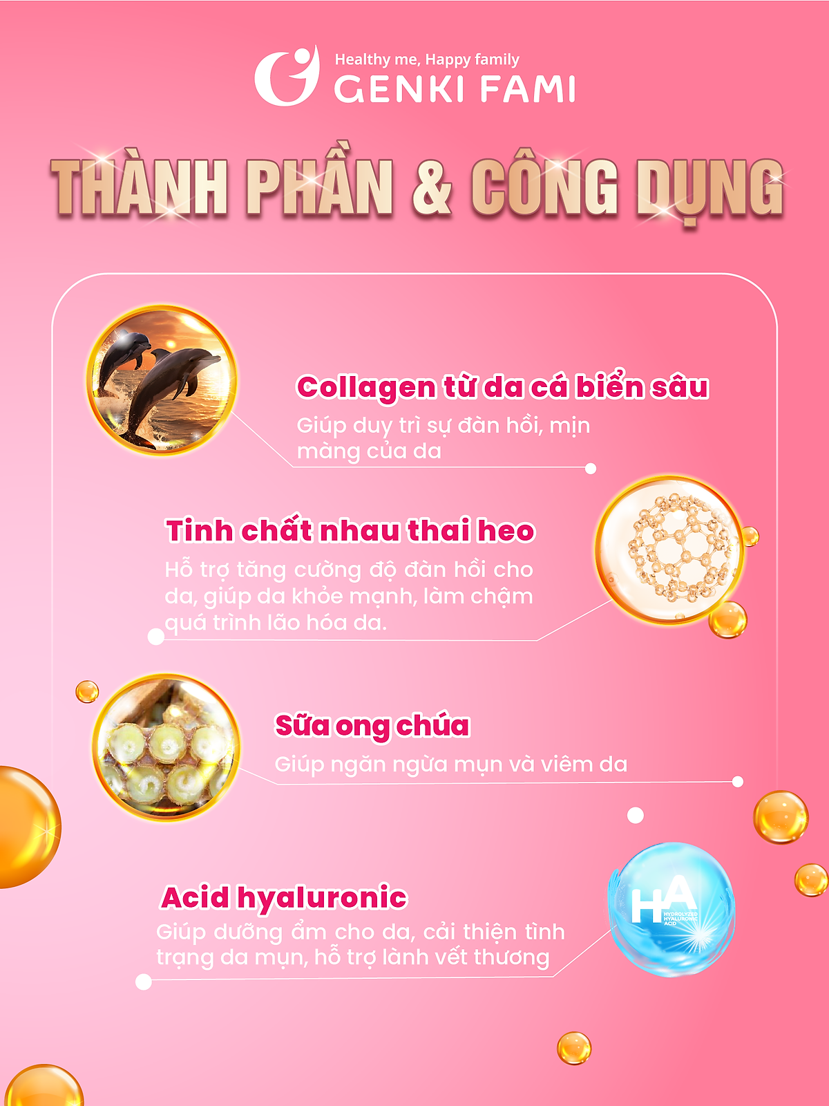 Collagen Viên Nhật Bản, Hỗ Trợ Ngăn Ngừa Lão Hóa Da, Giúp Tóc Móng Chắc Khỏe, Hộp 180 Viên