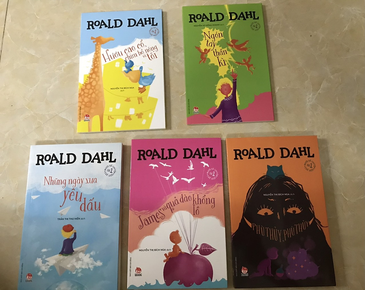 Combo 5 Cuốn: Bộ Sách Của Roald Dahl - Nhà Văn Được Mệnh Danh Là 