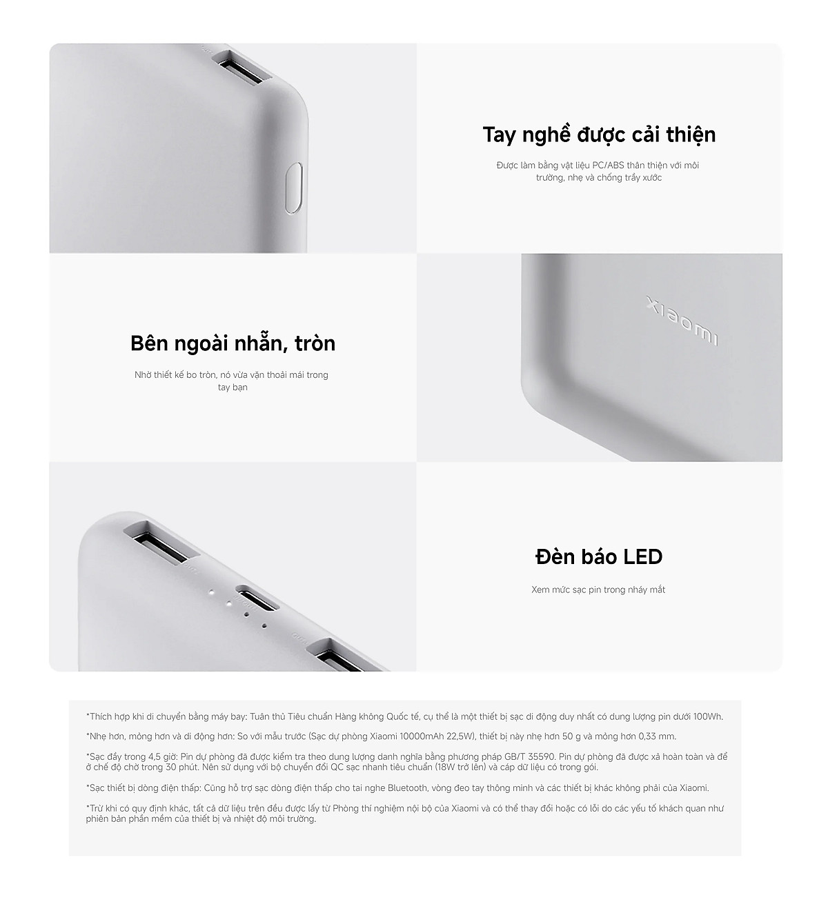 Sạc Dự Phòng Xiaomi Power Bank 10000mAh 22.5W Lite TH | Sạc Nhanh | Sạc Cùng Lúc Nhiều Thiết Bị | Bảo Hành 12 Tháng | Hàng Chính Hãng