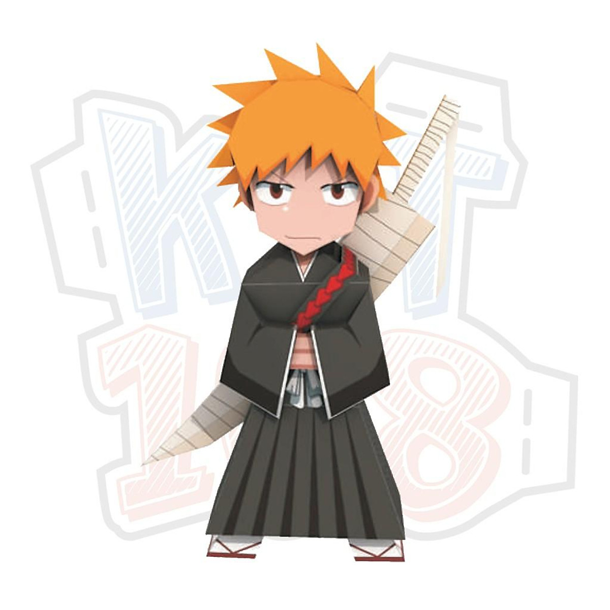 Mô hình giấy Anime Game Chibi Ichigo Kurosaki - một sản phẩm không thể thiếu đối với các fan hâm mộ thể loại Anime và Game. Các chi tiết chân thật và tinh xảo sẽ đem đến cho bạn những trải nghiệm thú vị và phấn khích. Hãy trang trí cho phòng bạn thêm sinh động bằng những mô hình giấy Anime Game Chibi Ichigo Kurosaki đẹp và tuyệt đẹp!