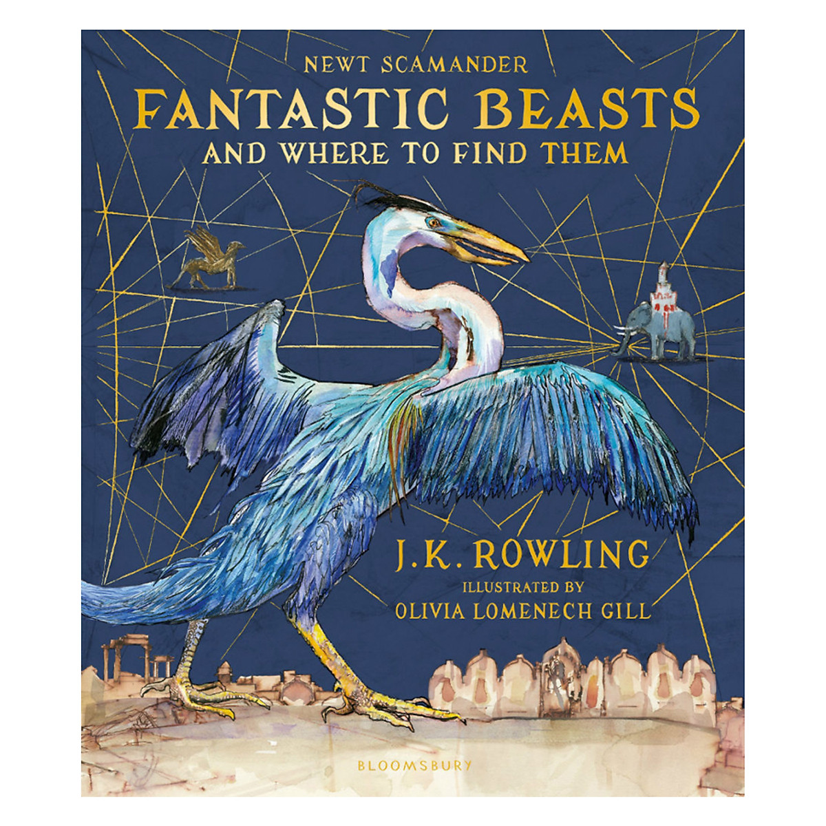 Harry Potter: Fantastic Beasts And Where To Find Them (Hardback) Illustrated Edition (English Book)