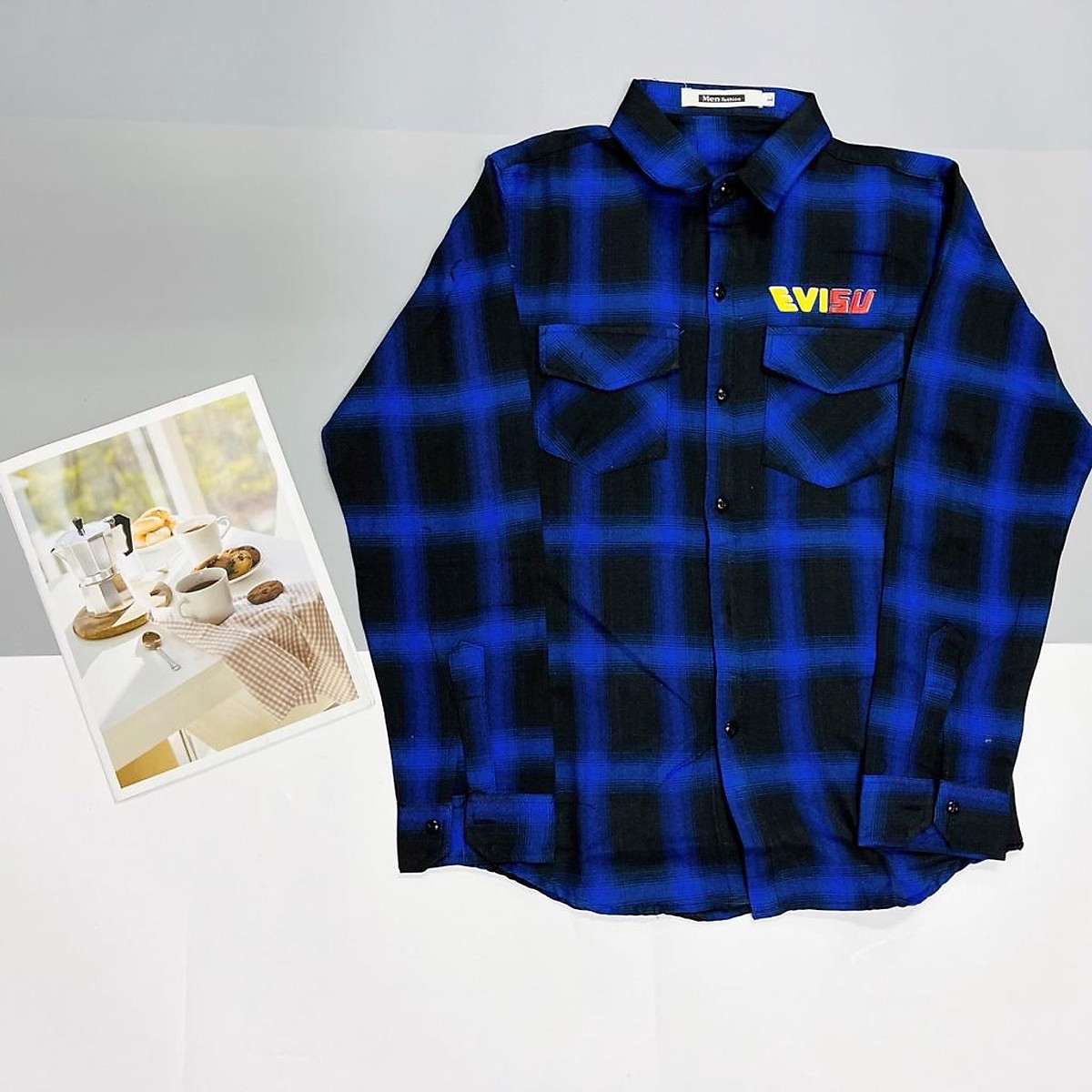 HCM) ÁO SƠ MI NAM DÀI TAY CARO THỜI TRANG CỰC VIP TÔN DÁNG SOÁI CA Hcm) Áo Sơ Mi Nam Dài Tay Caro Thời Trang Cực Vip Tôn Dáng Soái Ca