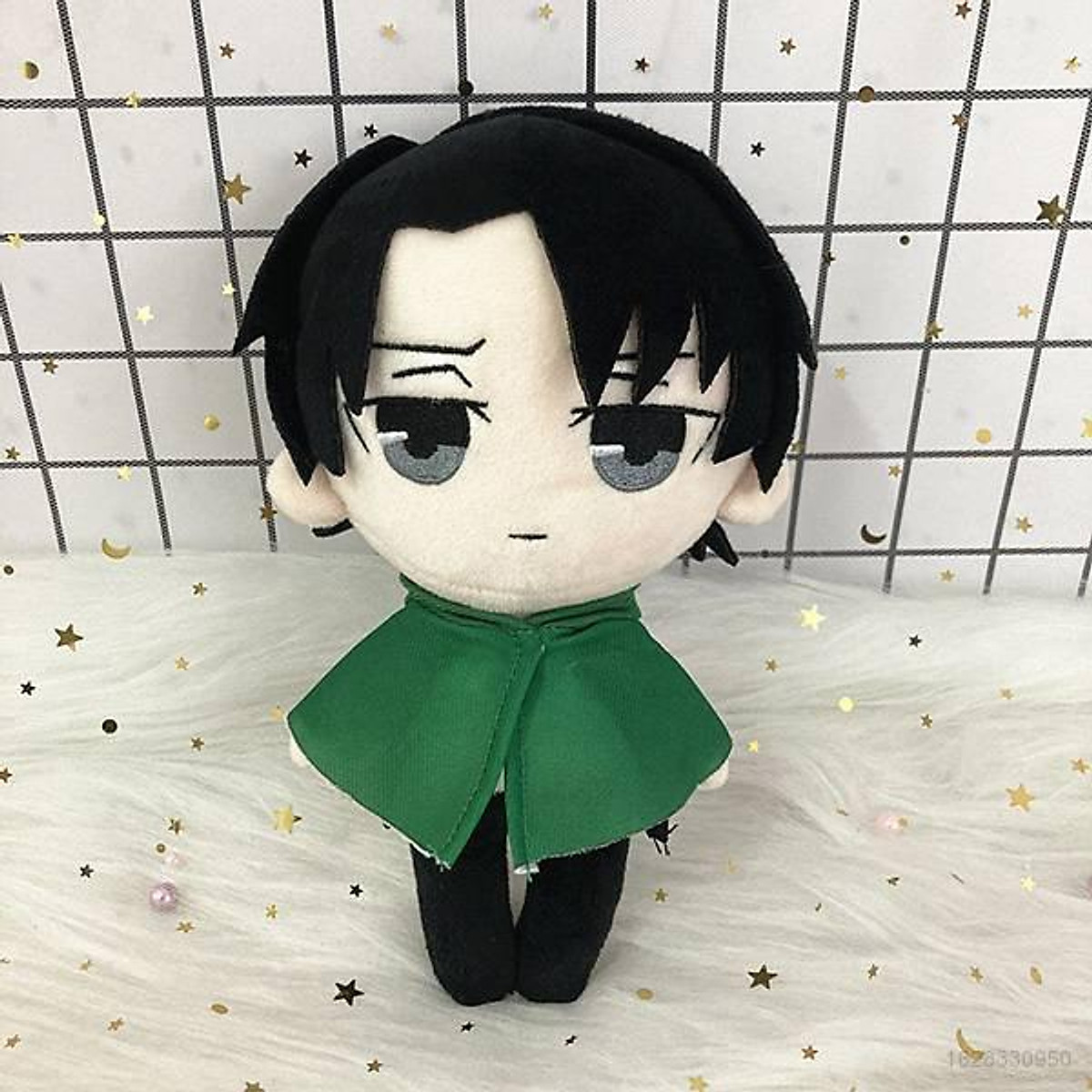 Mua 20cm Attack on Titan Plush Doll Pendant Anime Ackerman Levi Stuffed  Toys Office Home Decorative Ornaments Kids like promotion tại YESLSY STORE