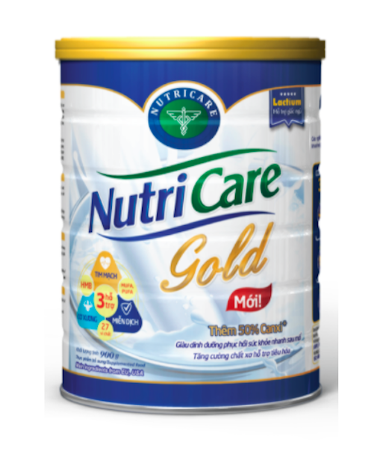 Sữa bột Nutricare Gold Mới phục hồi bồi bổ cơ thể (400g, 900g)