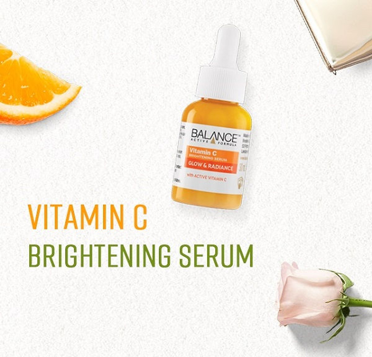Tinh Chất Làm Sáng Da Balance Vitamin C Brightening Serum Glow & Radiance (30ml)