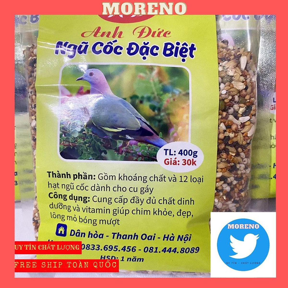 Ngũ cốc đặc biệt Anh Đức cho chim cu gáy,vẹt...,Thức ăn cho chim | Lazada.vn Ngũ cốc đặc biệt Anh Đức cho chim cu gáy,vẹt...,Thức ăn cho chim | Lazada.vn