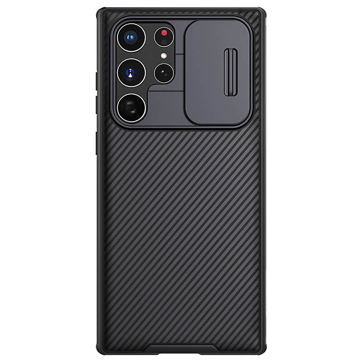 Ốp lưng cho Samsung Galaxy S22 Ultra, S22 Ultra 5G bảo vệ camera Nillkin CamShield Hàng nhập khẩu