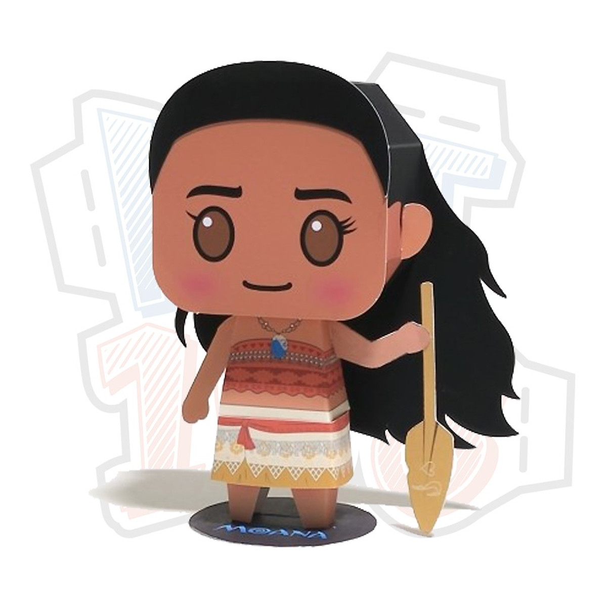 Mua Mô hình giấy Anime Cartoon chibi cute Moana Waialiki Mua Mô hình giấy Anime Cartoon chibi cute Moana Waialiki