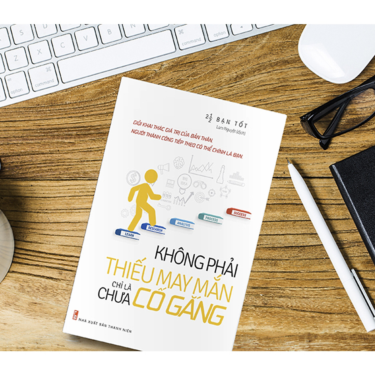 COMBO: ĐỪNG CHỈ LÀ HI VỌNG + KHÔNG PHẢI THIẾU MAY MẮN + KHI BAN ĐANG MƠ THÌ NGƯỜI KHÁC ĐANG NỖ LỰC