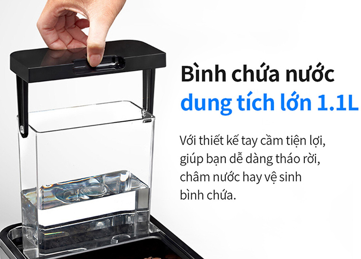 Máy pha cà phê LocknLock EJC636 (1235W) - Hàng chính hãng