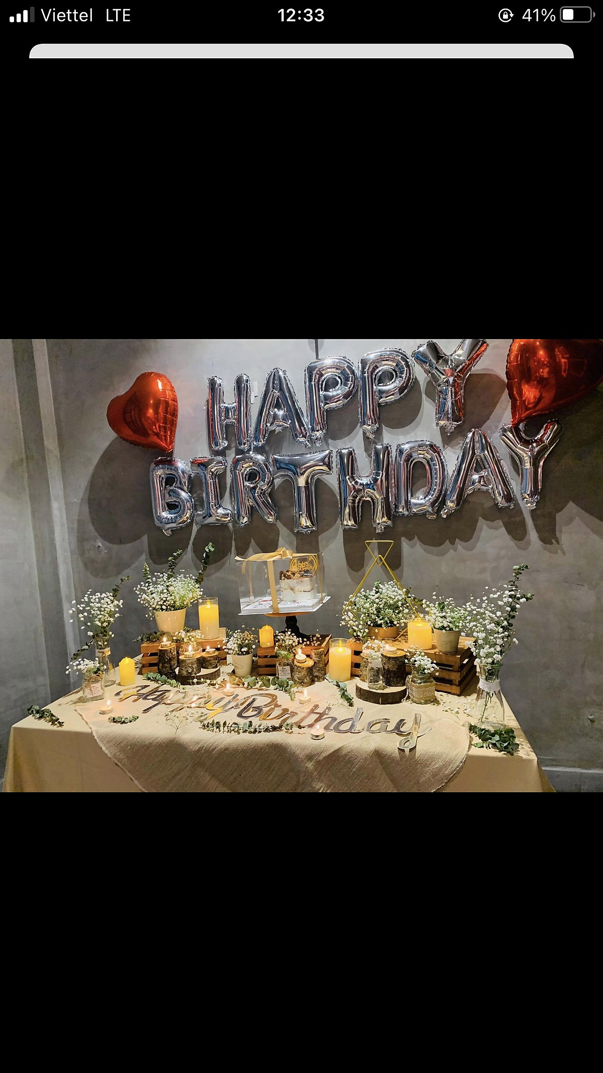 NẾN CÂY SINH NHẬT  VANA Baking  Sweet