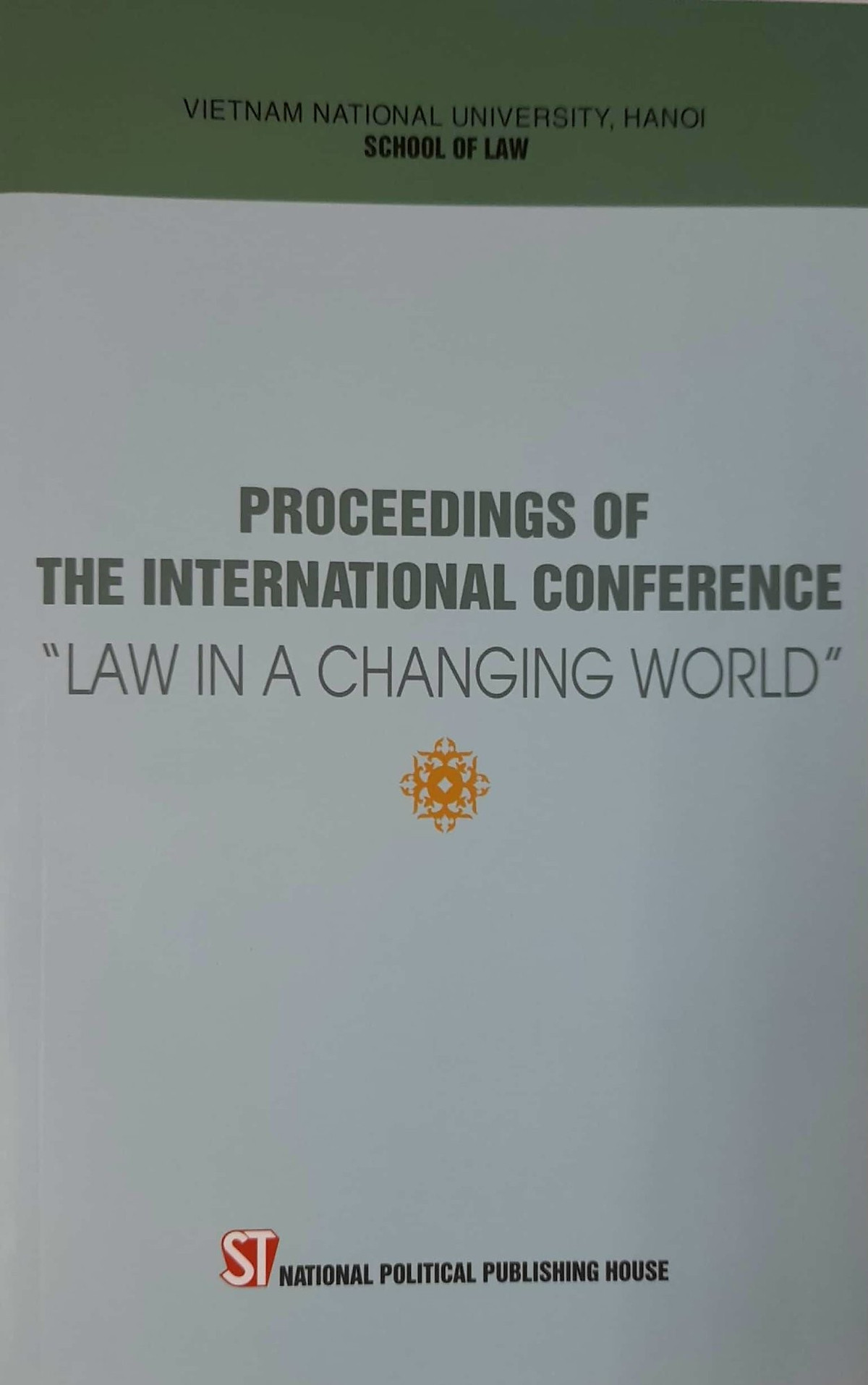 Proceedings Of The International Conference