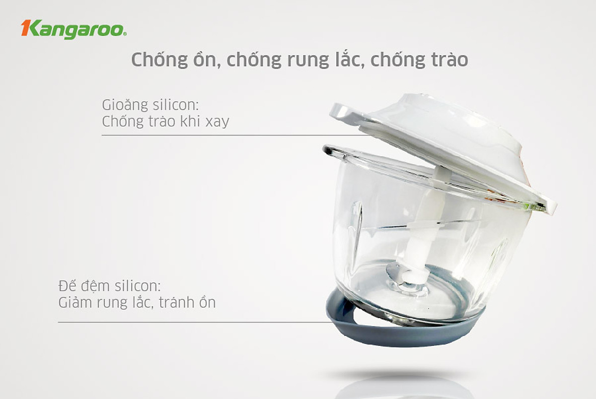 Máy xay thịt Kangaroo KG12T (1.2 Lít) - Hàng chính hãng