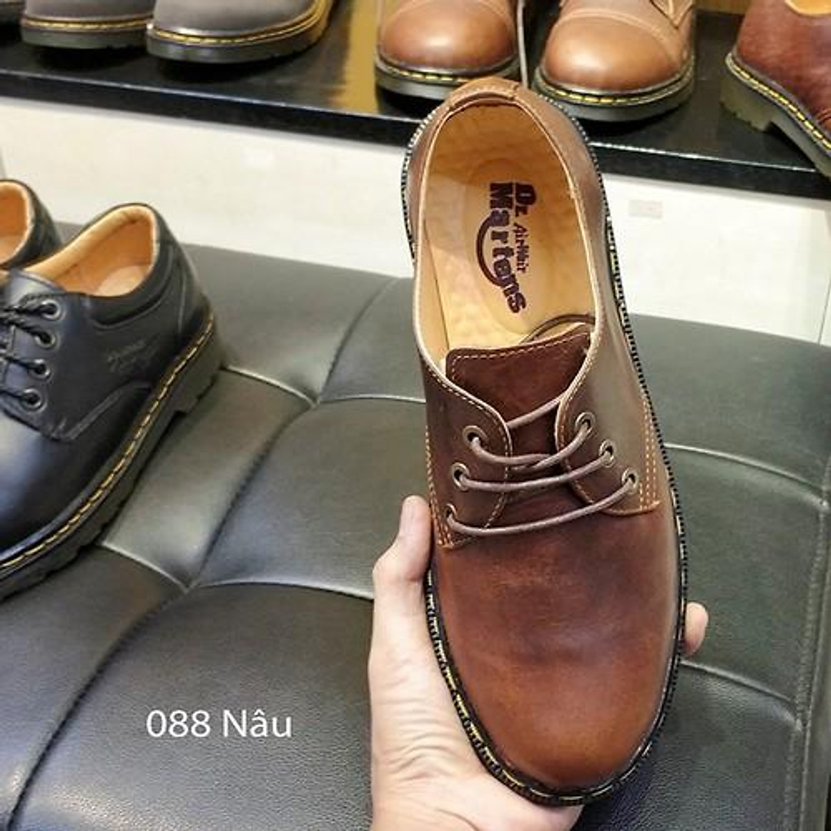 Giày Dr Dr Martens Originales 2018 Mua GIÀY DR MARTENS CỔ THẤP DA