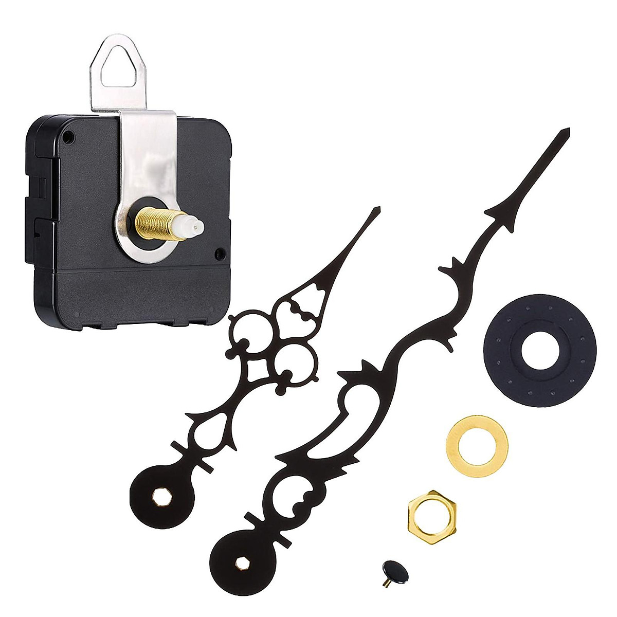 Simple DIY Wall Clock Movement Mechanism 3 Hands Repair Kit Fittings