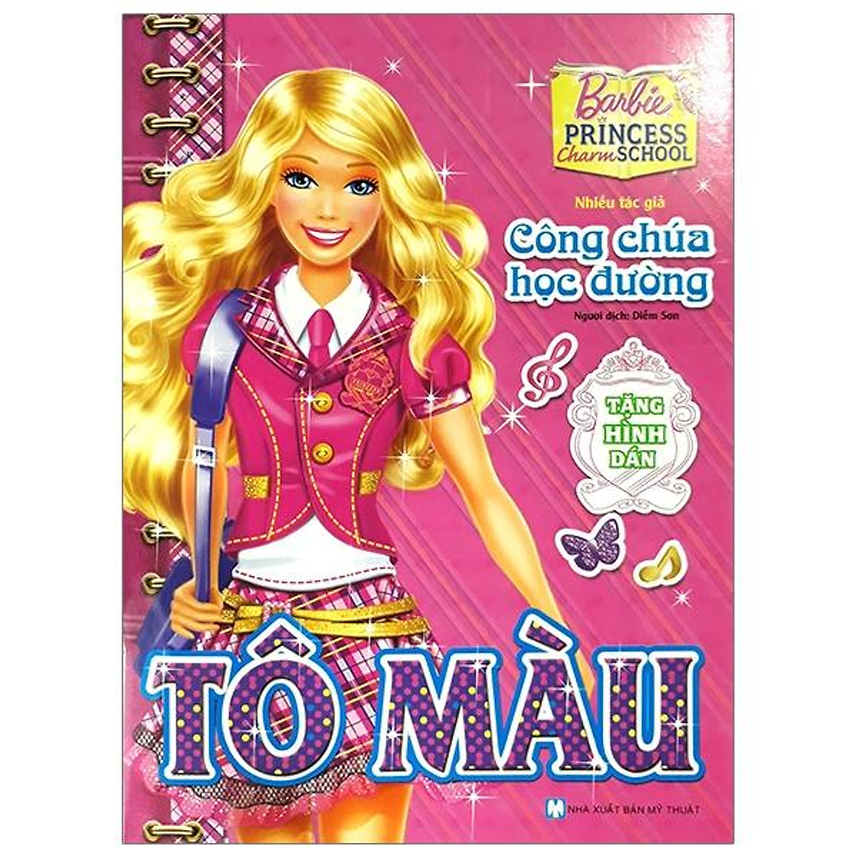 Sách dán hình và tô màu búp bê công chúa barbie phần 2  Sticker book  coloring princess Chim Xinh  YouTube