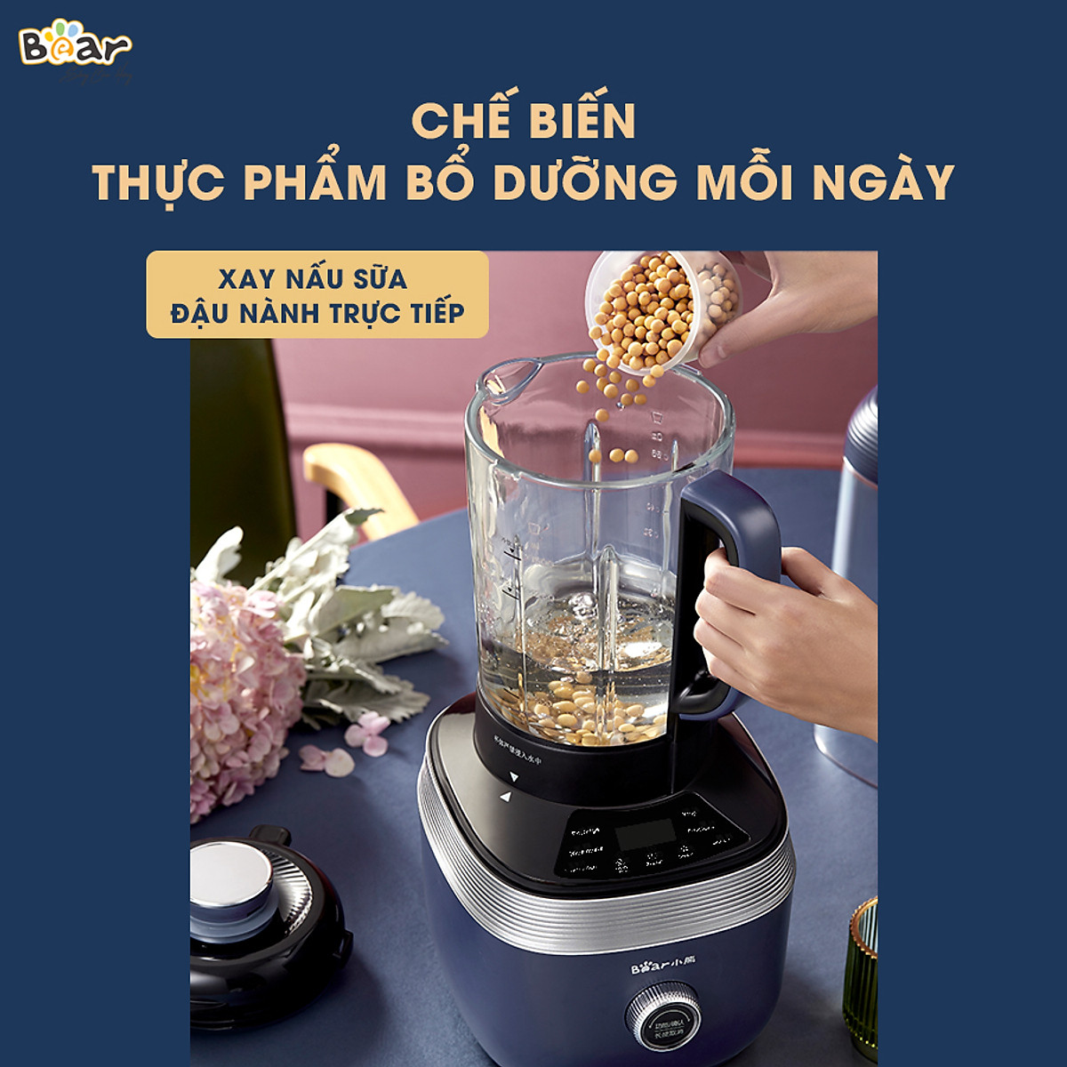 Máy làm sữa hạt Bear