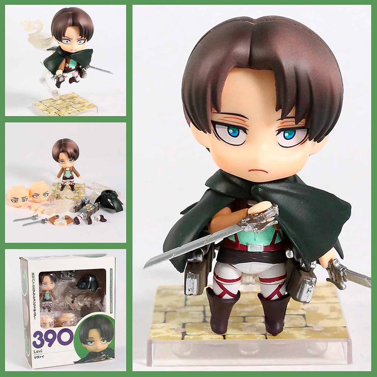 Mô hình Figure Levi Ackerman  Attack on Titan 18cm  Mô hình nhân vật