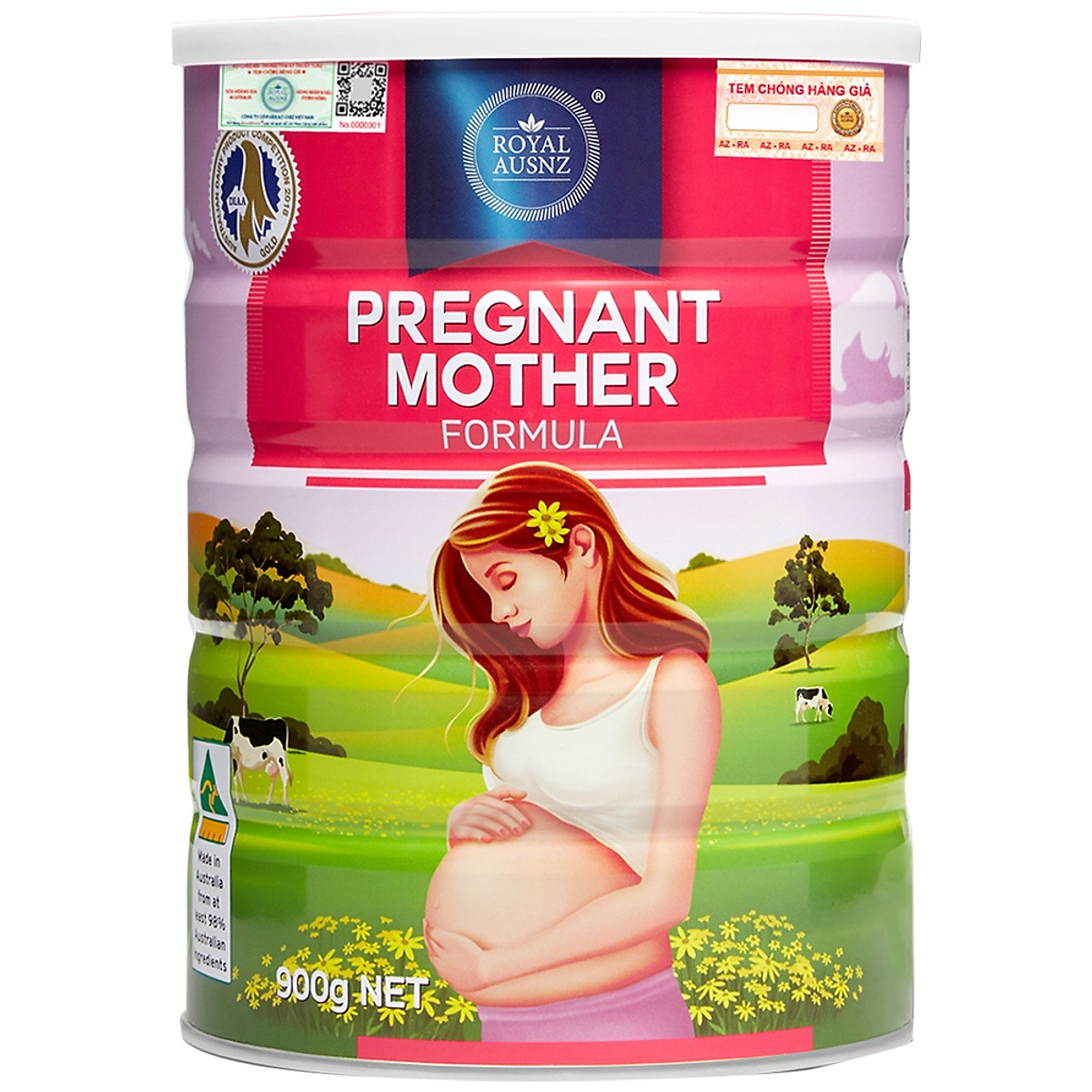 Sữa Bầu Lon 900g - Sữa Bột Hoàng Gia Pregnant Mother Formula Dành Cho Phụ Nữ Mang Thai Royal AUSNZ