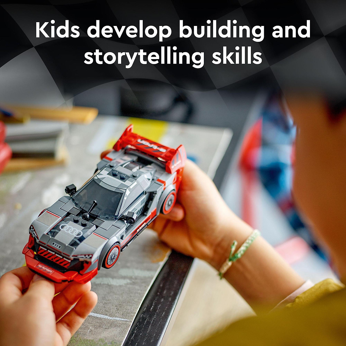 LEGO SPEED CHAMPIONS Đồ chơi lắp ráp Siêu xe thể thao Audi S1 e-tron quattro