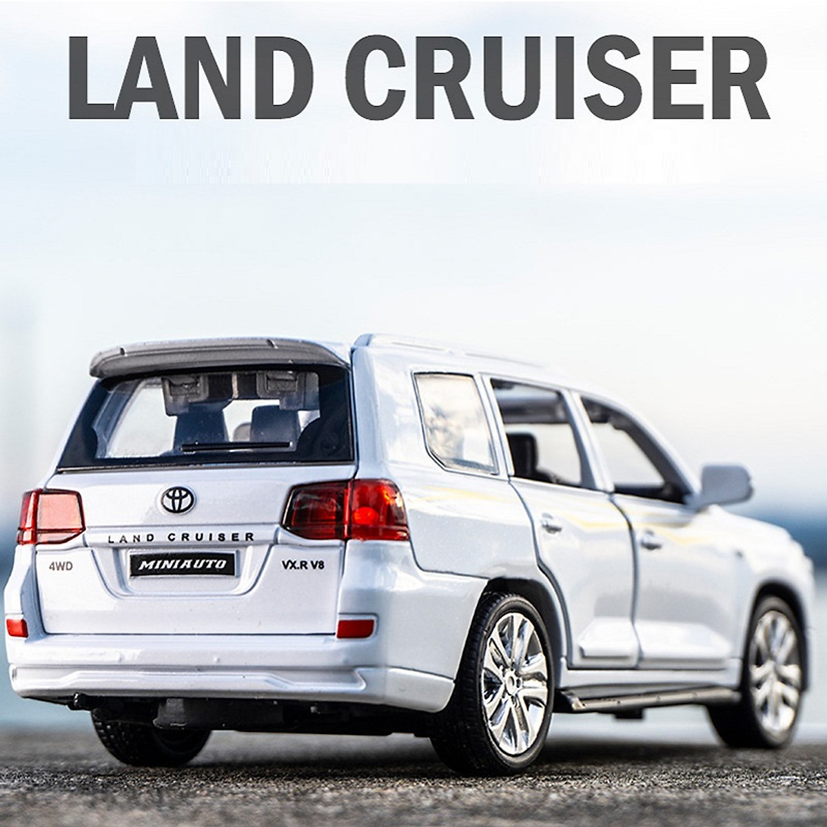 Xe mô hình Toyota Land Cruiser 124 Double Horses  Trùm Mô Hình