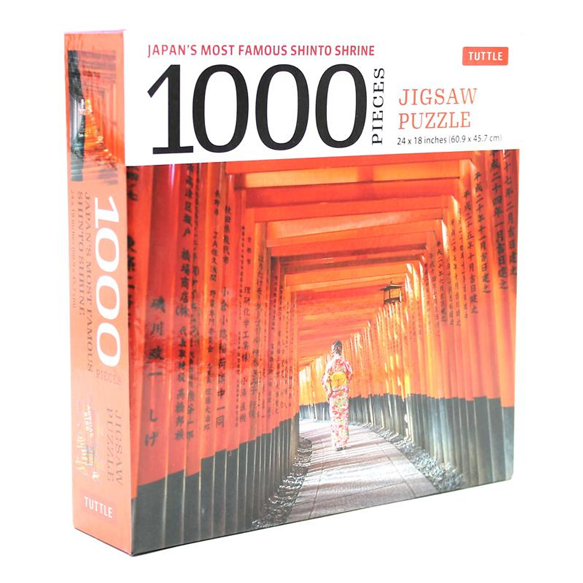 Japan's Most Famous Shinto Shrine - 1000 Piece Jigsaw Puzzle: Fushimi Inari Shrine In Kyoto: Finished Size 24 x 18 inches (61 x 46 cm)