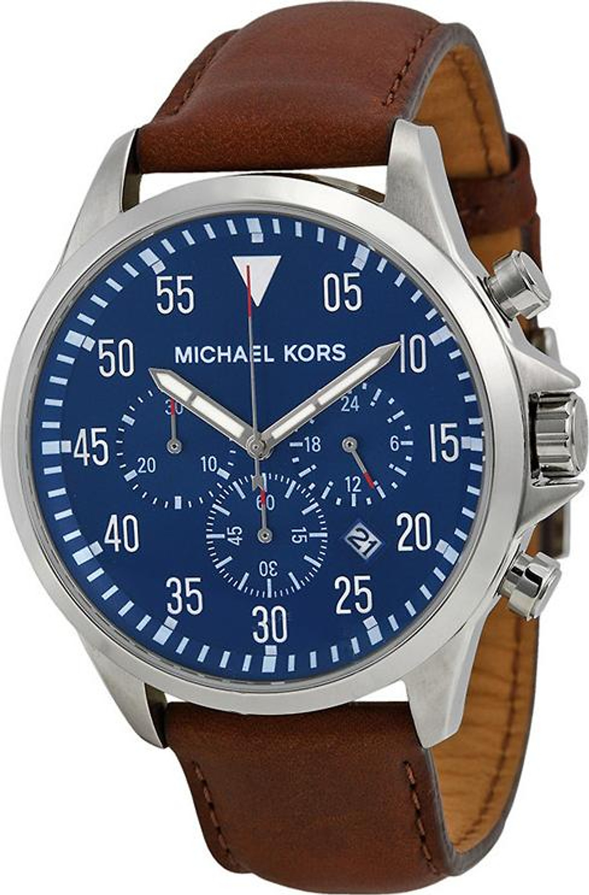 Đồng hồ Michael Kors MK8362 Nam Quartz Pin Dây Da #3 Đồng hồ Michael Kors MK8362 Nam Quartz Pin Dây Da
