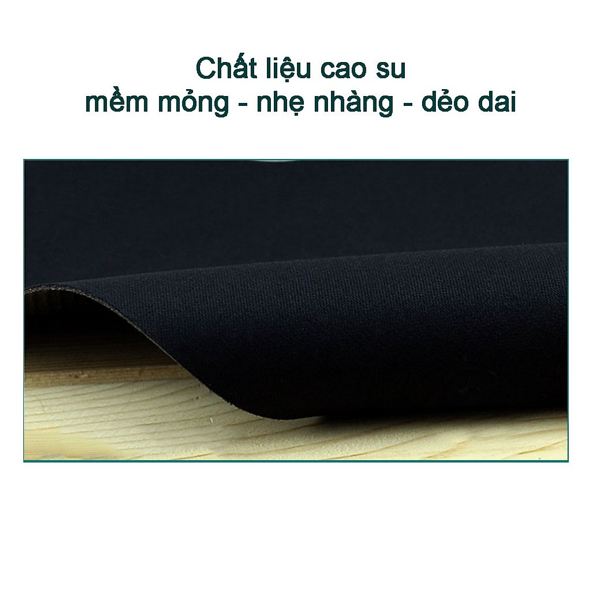 Lót chuột HXSJ kích thước 22x18 cm có đế cao su chống trượt cao cấp - Hàng chính hãng